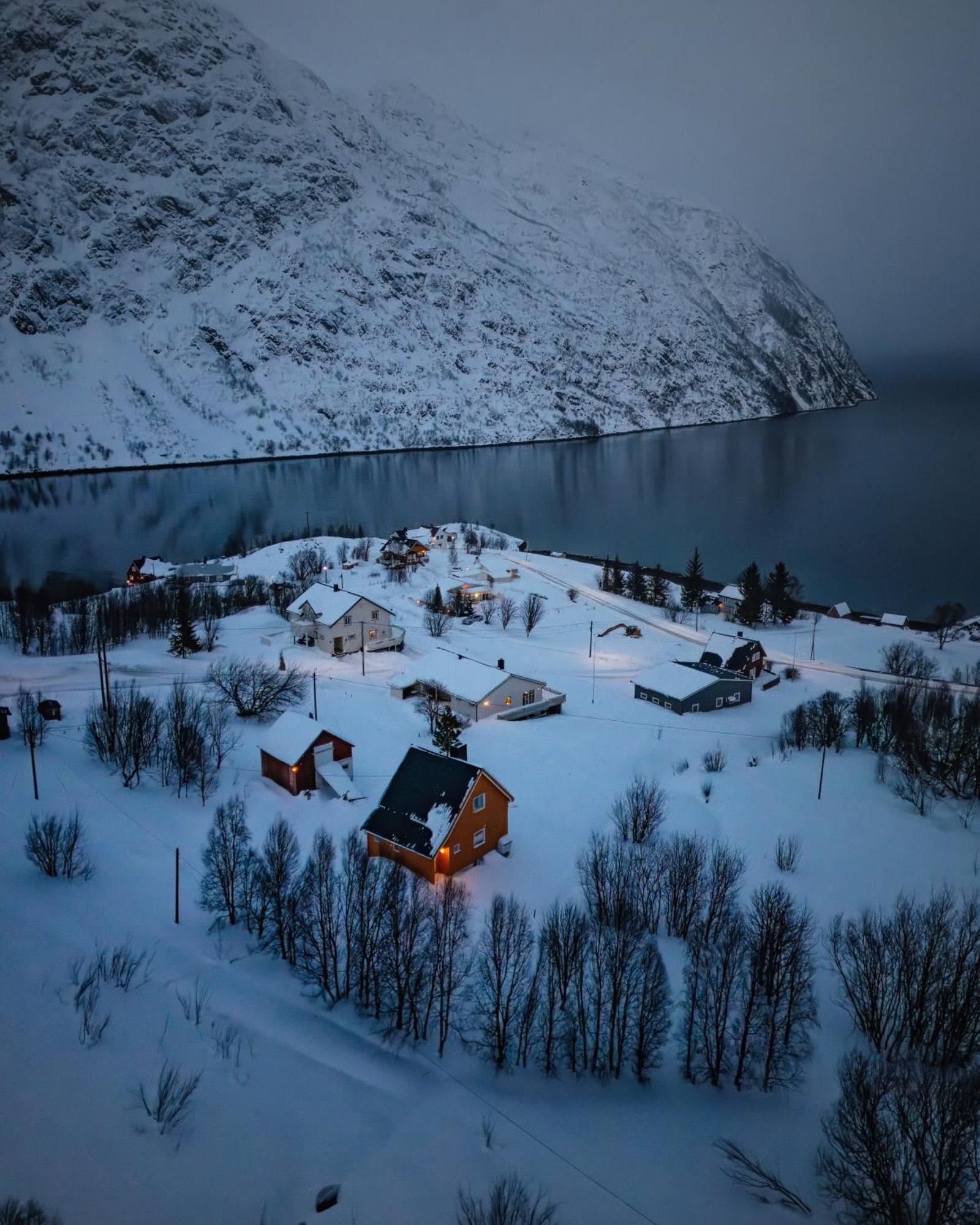 Lyngen Aurora House Villa Koppangen Exterior foto