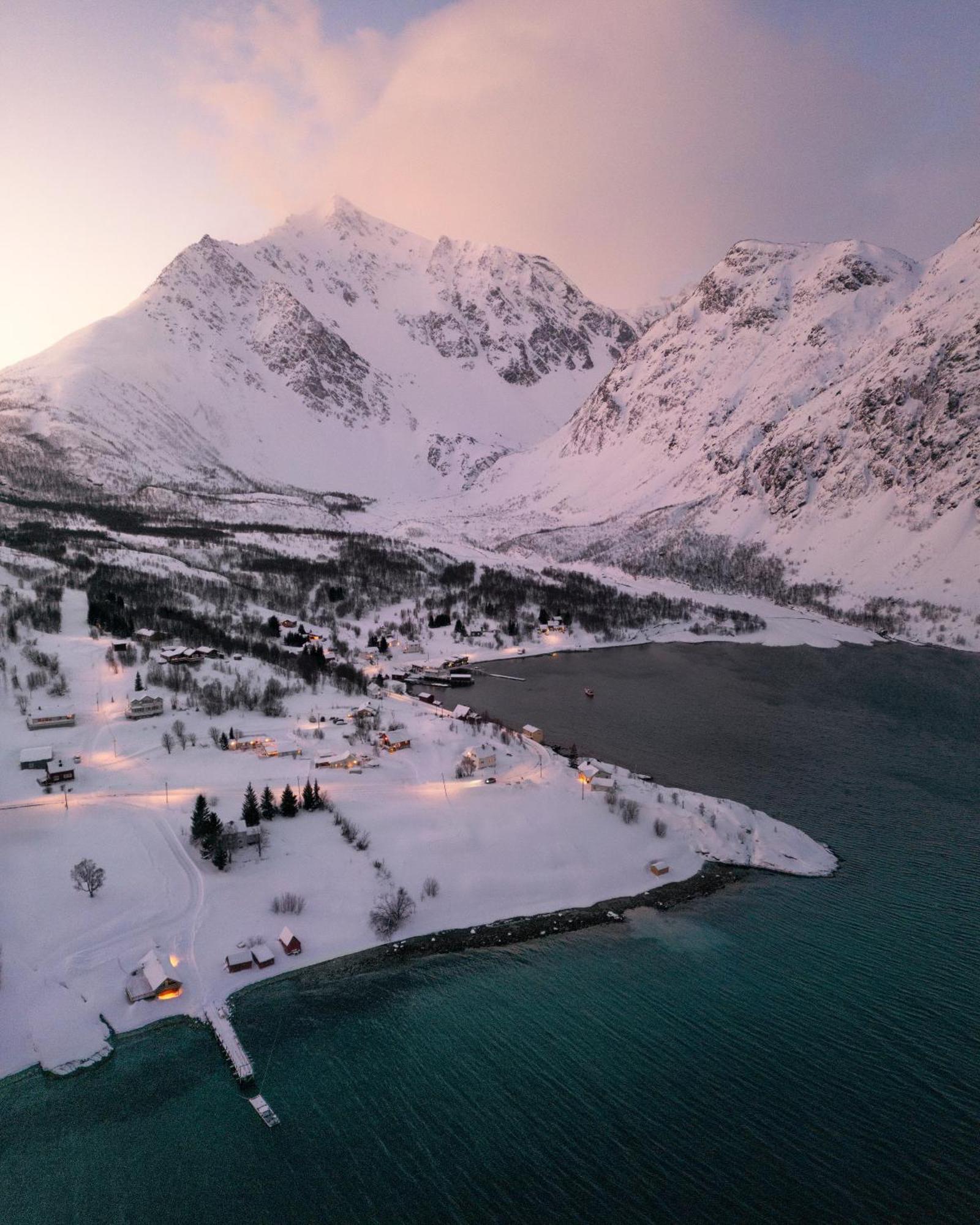 Lyngen Aurora House Villa Koppangen Exterior foto